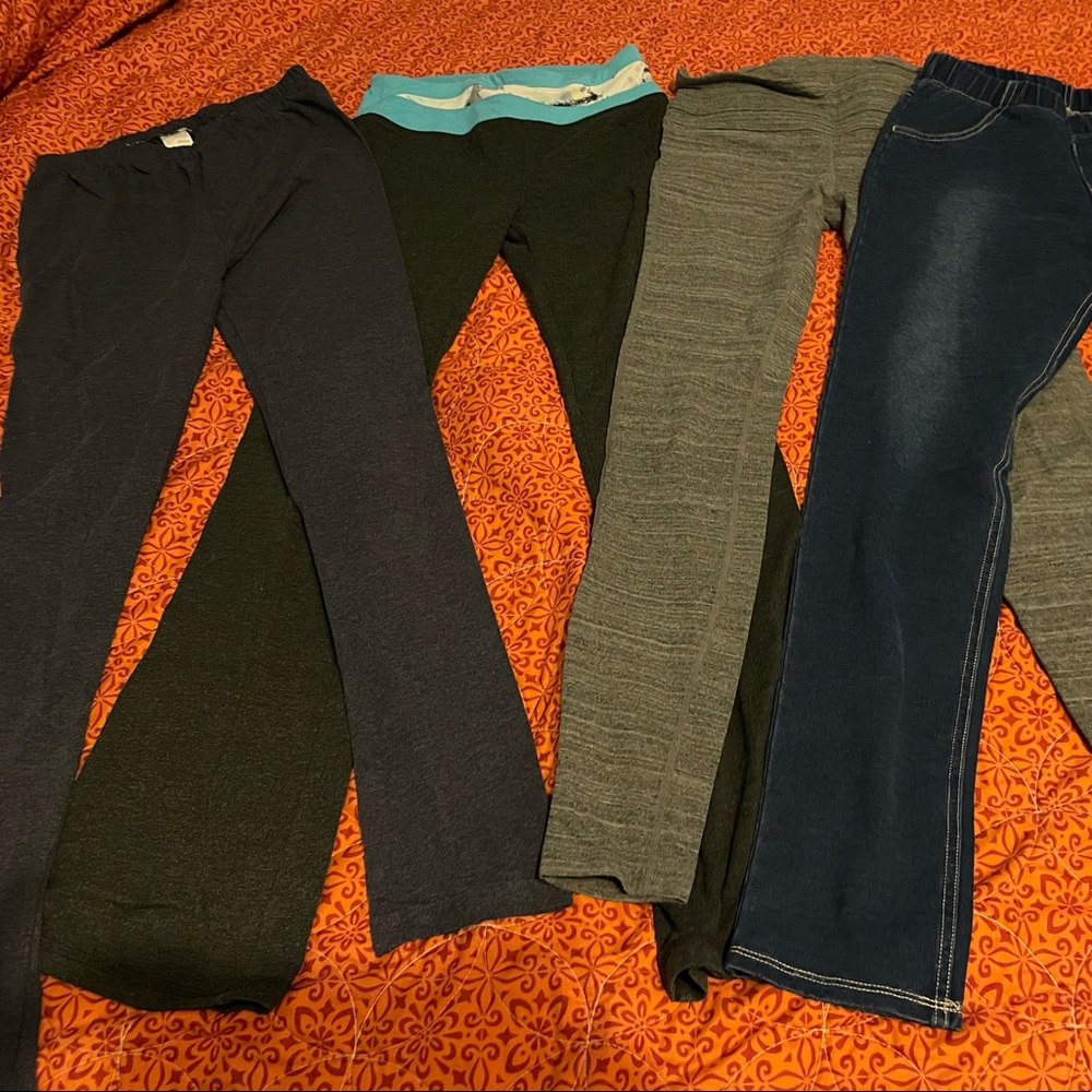 Girls size 12 leggings price for all 5 pair